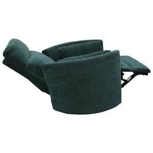 Radius - Peacock Power Swivel Glider Recliner Two Pack