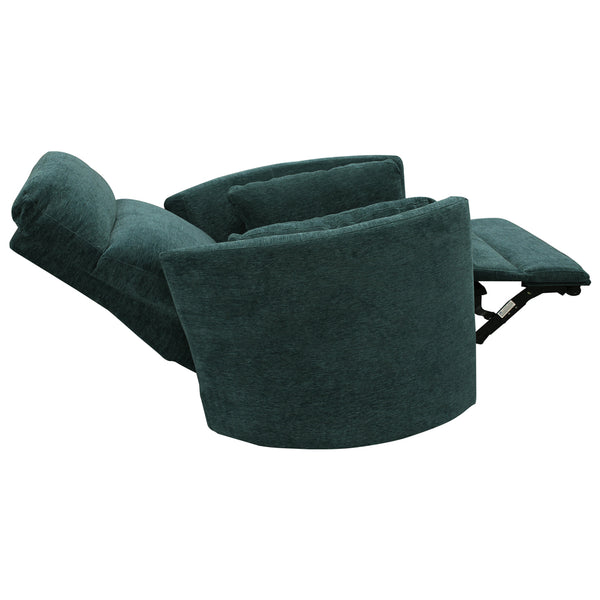 Radius - Peacock Power Swivel Glider Recliner Two Pack