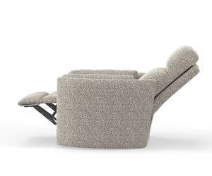 Radius - Tatum River Rock Power Swivel Glider Recliner Two Pack