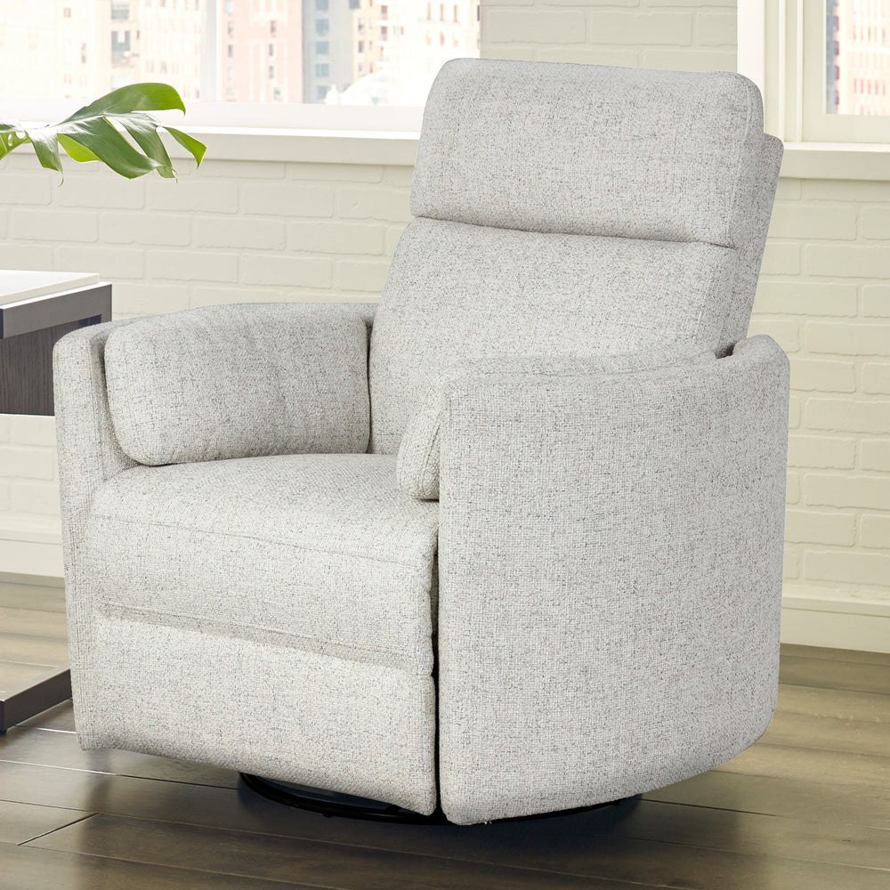 Radius - Natural Beauty Quartz Power Swivel Glider Recliner