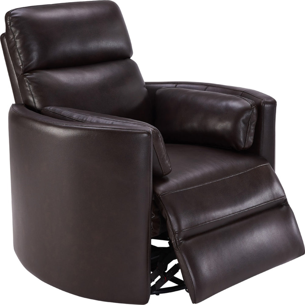 Radius - Florence Brown - Powered By Freemotion Cordless Power Swivel Glider Recliner Two Pack