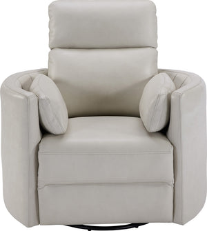 Radius - Florence Ivory - Powered By Freemotion Cordless Power Swivel Glider Recliner