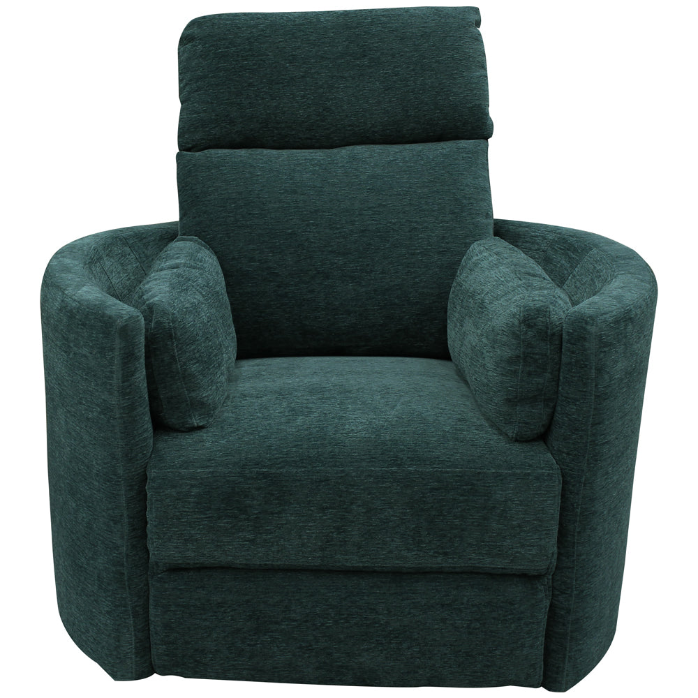 Radius - Peacock Power Swivel Glider Recliner