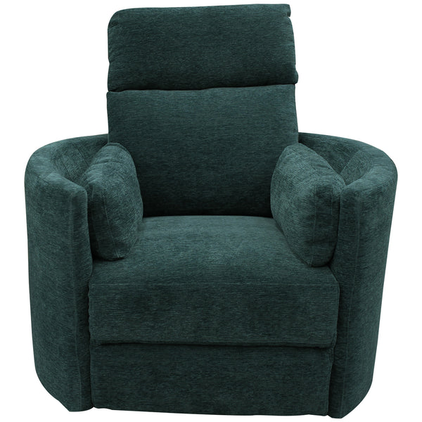 Radius - Peacock Power Swivel Glider Recliner