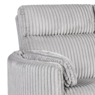 Radius - Mega Grey Power Glider Reclining Console Loveseat