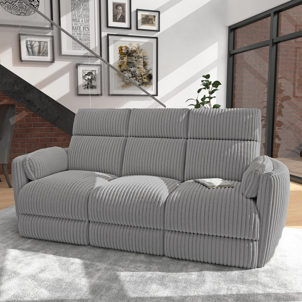 Radius - Mega Grey Power Reclining Sofa