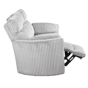 Radius - Mega Grey Power Reclining Sofa