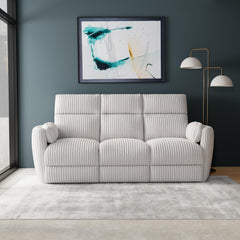 Radius - Mega Ivory Power Reclining Sofa