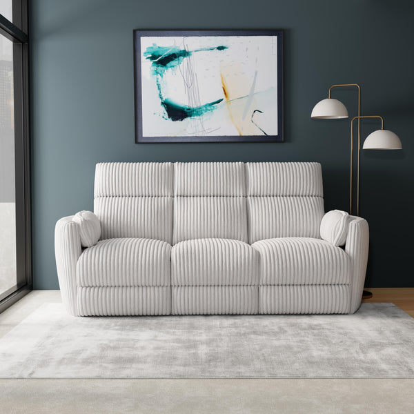 Radius - Mega Ivory Power Reclining Sofa