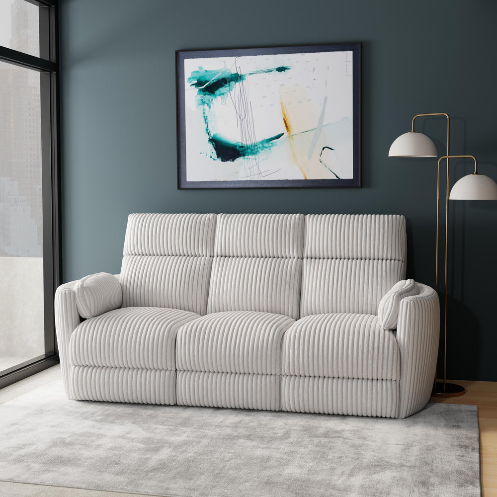 Radius - Mega Ivory Power Reclining Sofa