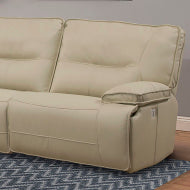 Spartacus - Oyster Power Right Arm Facing Recliner