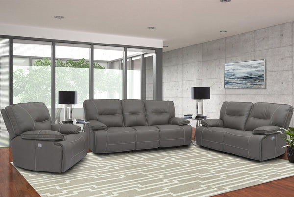 Spartacus - Haze Power Reclining Loveseat