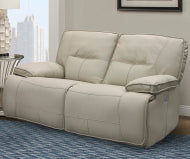 Spartacus - Oyster Power Reclining Loveseat