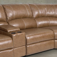 Swift - Bourbon Power Armless Recliner