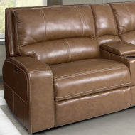 Swift - Bourbon Power Left Arm Facing Recliner