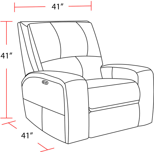 Swift - Bourbon Power Recliner