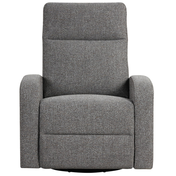 Thriller - Natural Beauty Grey Power Swivel Glider Recliner Two Pack