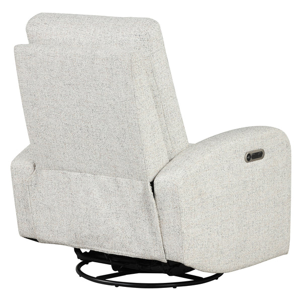 Thriller - Natural Beauty Quartz Power Swivel Glider Recliner Two Pack