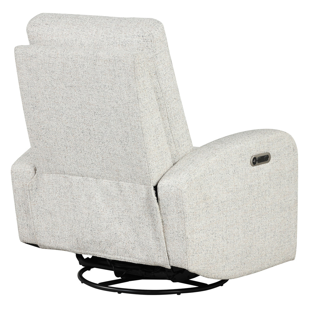 Thriller - Natural Beauty Quartz Power Swivel Glider Recliner