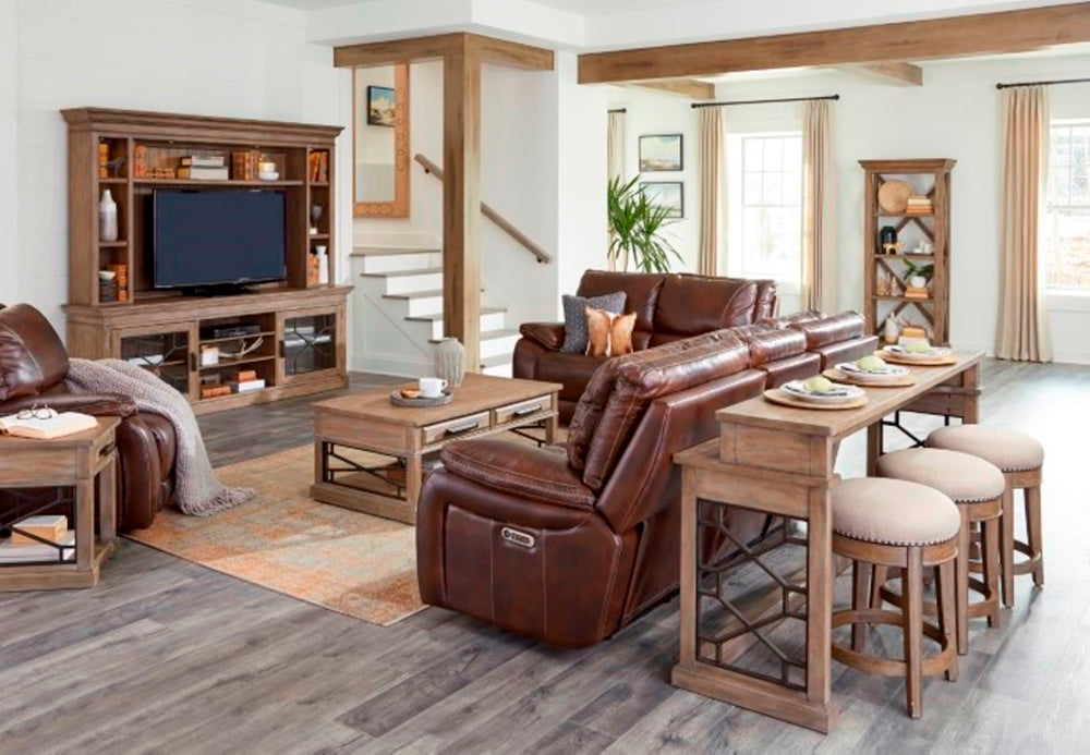 Vail - Burnt Sienna Power Reclining Loveseat