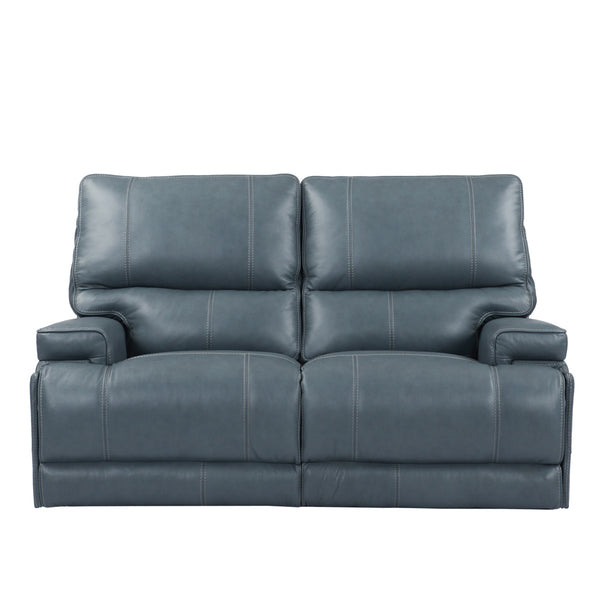 Whitman - Verona Azure - Powered By Freemotion Cordless Power Reclining Loveseat