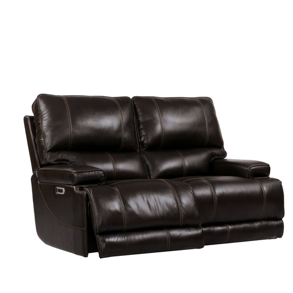 Whitman - Verona Coffee - Powered By Freemotion Cordless Power Reclining Loveseat