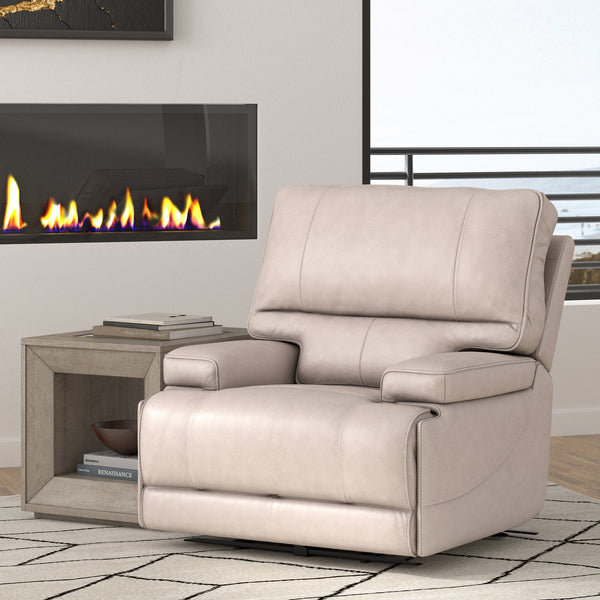 Whitman - Verona Linen - Powered By Freemotion Power Reclining Sofa Loveseat and Recliner