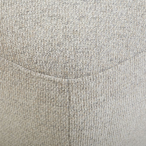 Playful - Canes Cobblestone Ottoman with Casters
