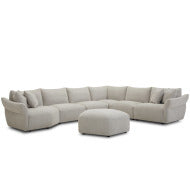 Playful - Canes Cobblestone Armless Chair