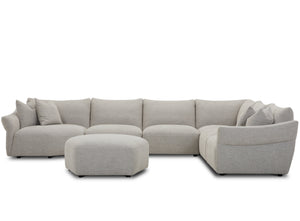 Playful - Canes Cobblestone 6 Piece Modular Sectional