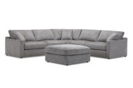 Surrender- Burmese Nature Left Arm Facing Chair with 2 Pillows