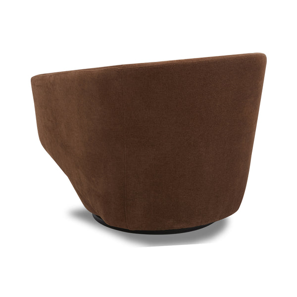 The Twist - Elise Rust Swivel Chair Two Pack