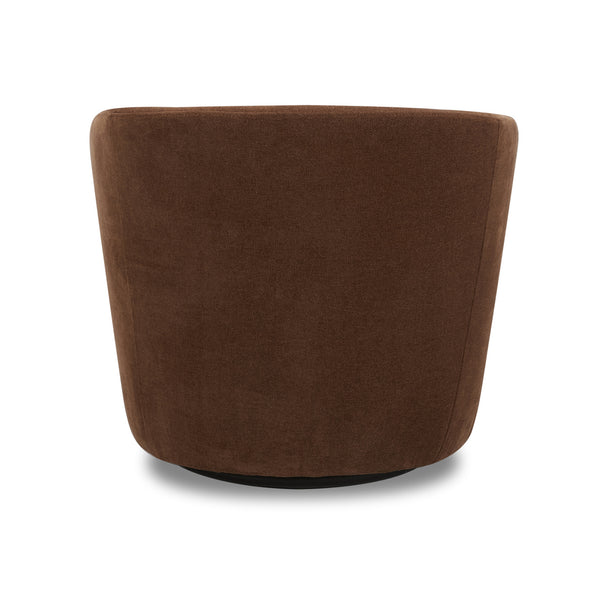 The Twist - Elise Rust Swivel Chair Two Pack