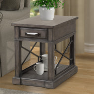 Sundance - Smokey Grey Chairside Table
