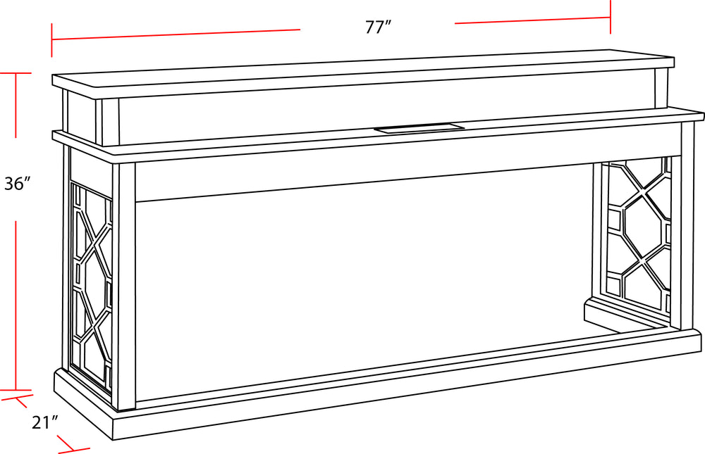 Sundance - Smokey Grey Everywhere Console Table