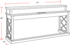 Sundance - Smokey Grey Everywhere Console Table