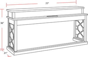 Sundance - Smokey Grey Everywhere Console Table