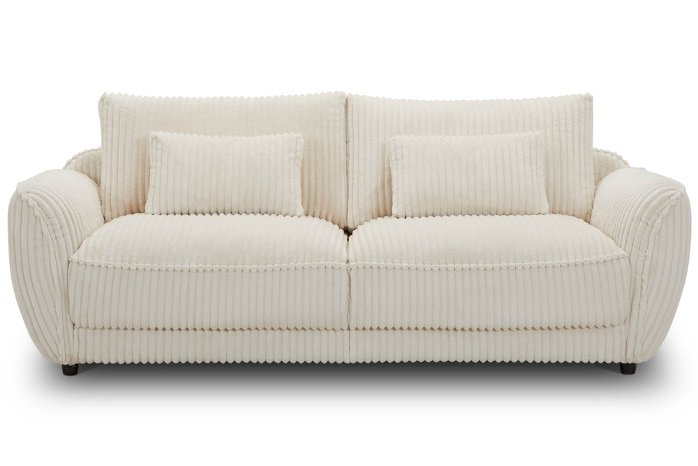 Utopia - Mega Ivory Sofa and 2 Chair and Half