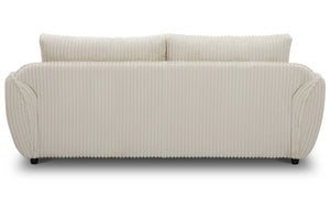 Utopia - Mega Ivory Sofa and 2 Chair and Half