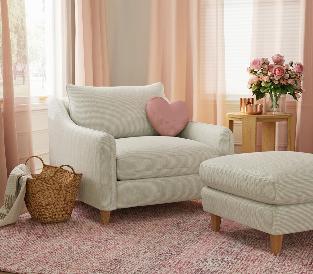 Vogue - Farlo Chalk Ottoman