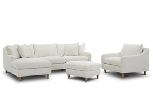 Vogue - Farlo Chalk Ottoman