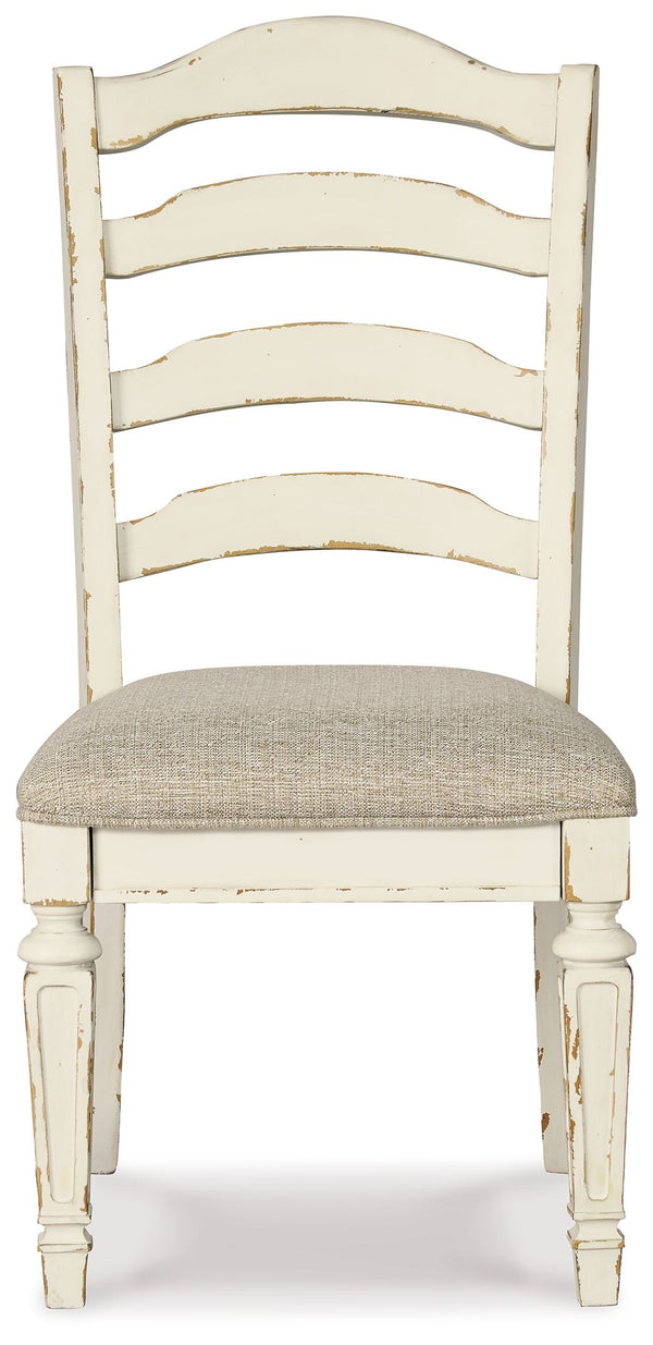  the Realyn dining room chair has all the right ingredients for a French country-inspired feast for the eyes.<br><br><b>Additional Dimensions</b><br><ul><li