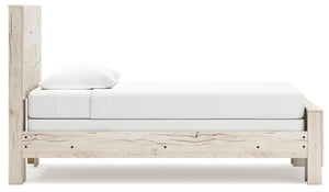 Lawroy - Light Natural - Twin Panel Bed