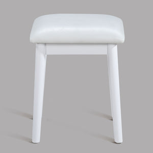 Cecilia - Vanity Table & Stool - White