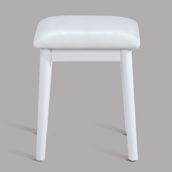 Cecilia - Vanity Table & Stool - White