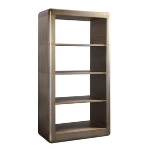 Switch up your style in the storage space in your office area with the clean-lined Jennavieve bookcase, a perfect addition for achieving a contemporary look. Whether you accommodate decorative items or organizing books and magazine, having large surface s
