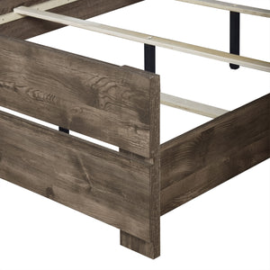 Misty Lodge - 6/0 California King Bed - Light Brown