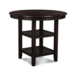  durability and function in mind. This dining set provides spacious seating for four