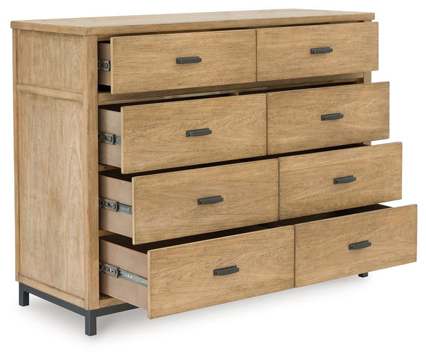  while functional features keep your bedroom clutter-free. Clothes and linens ar