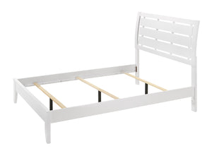 Evan - Full Bed - White